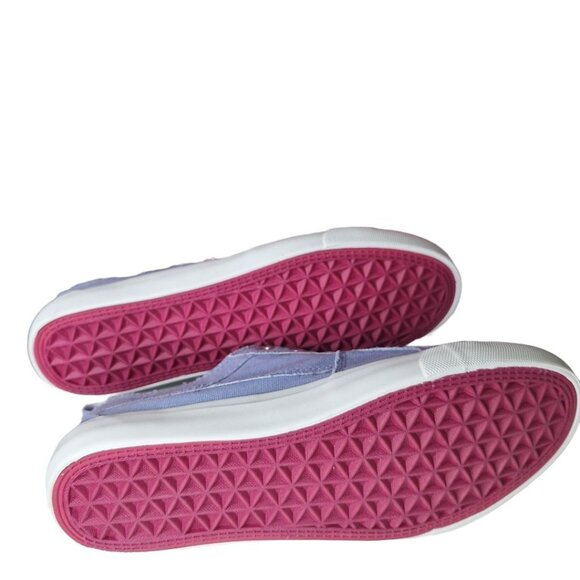 Corkys Footwear Lilac Purple Babalu Floral Womens Size 9 Slip On Sneaker Shoes - Picture 7 of 8